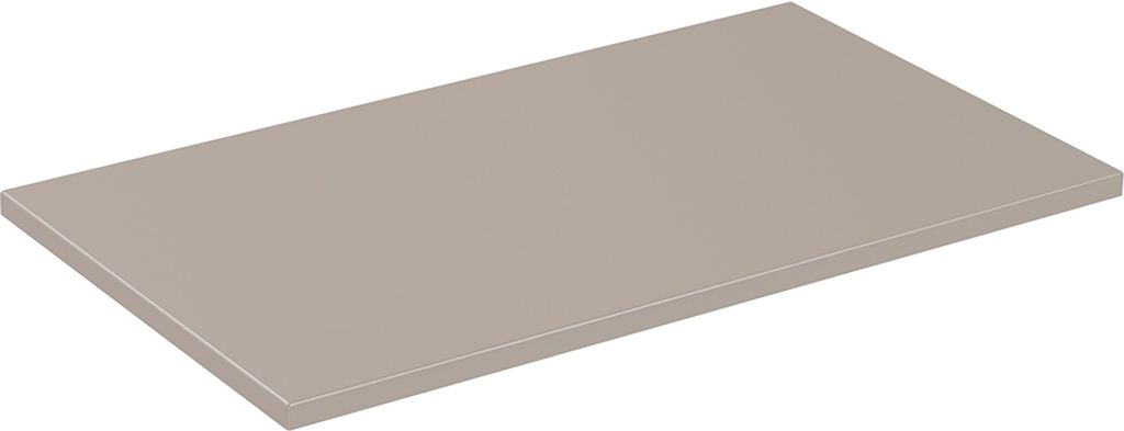 Waschtischplatte 80cm ADELAIDE-56-CASHMERE in kaschmir, B/H/T ca. 80,6/2,2/46,5 cm