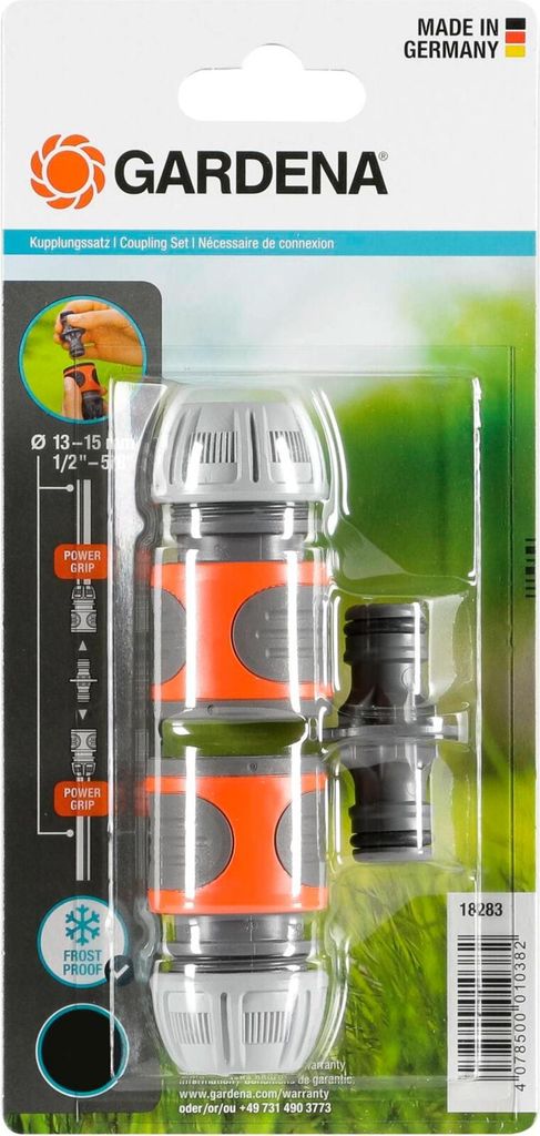 Gardena Kupplungs-Satz 13mm 1/2 2x 18215 + 931 Produktbild 