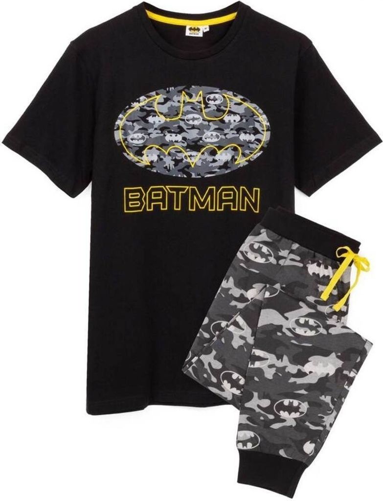 Batman - "Logo" Schlafanzug mit langer Hose für Herren Produktbild 