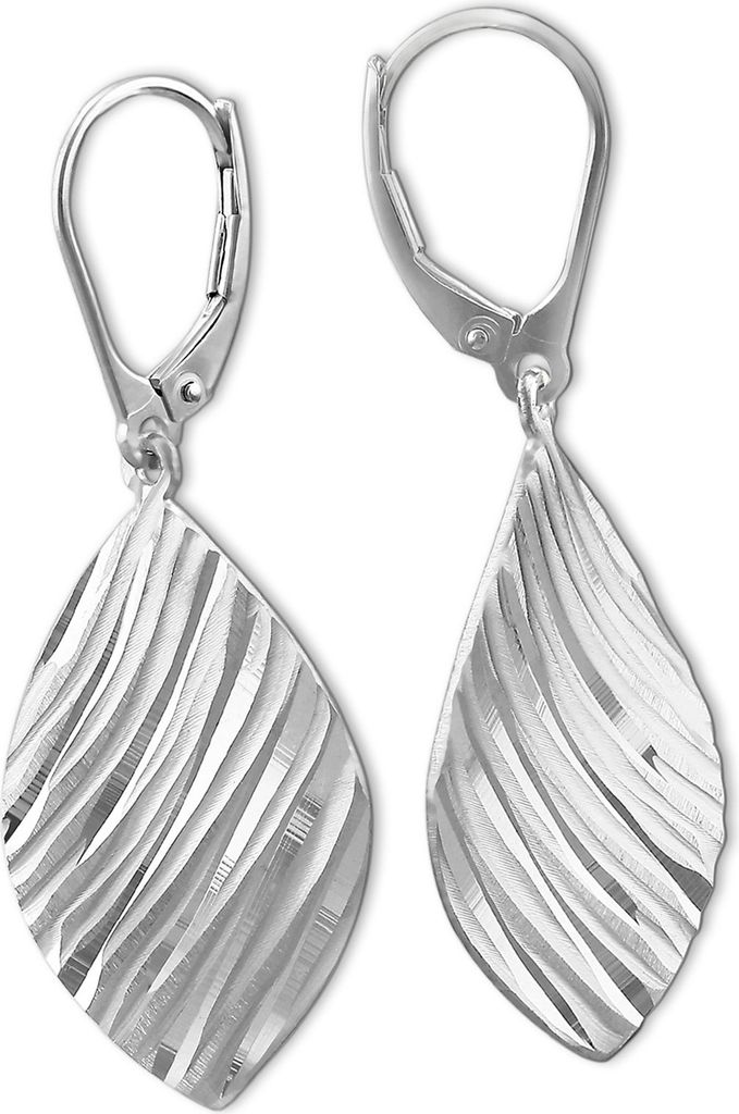 SilberDream Schmuck Damen Ohrringe Dreiecke Ohrhänger 925 Silber D2SDO4320J