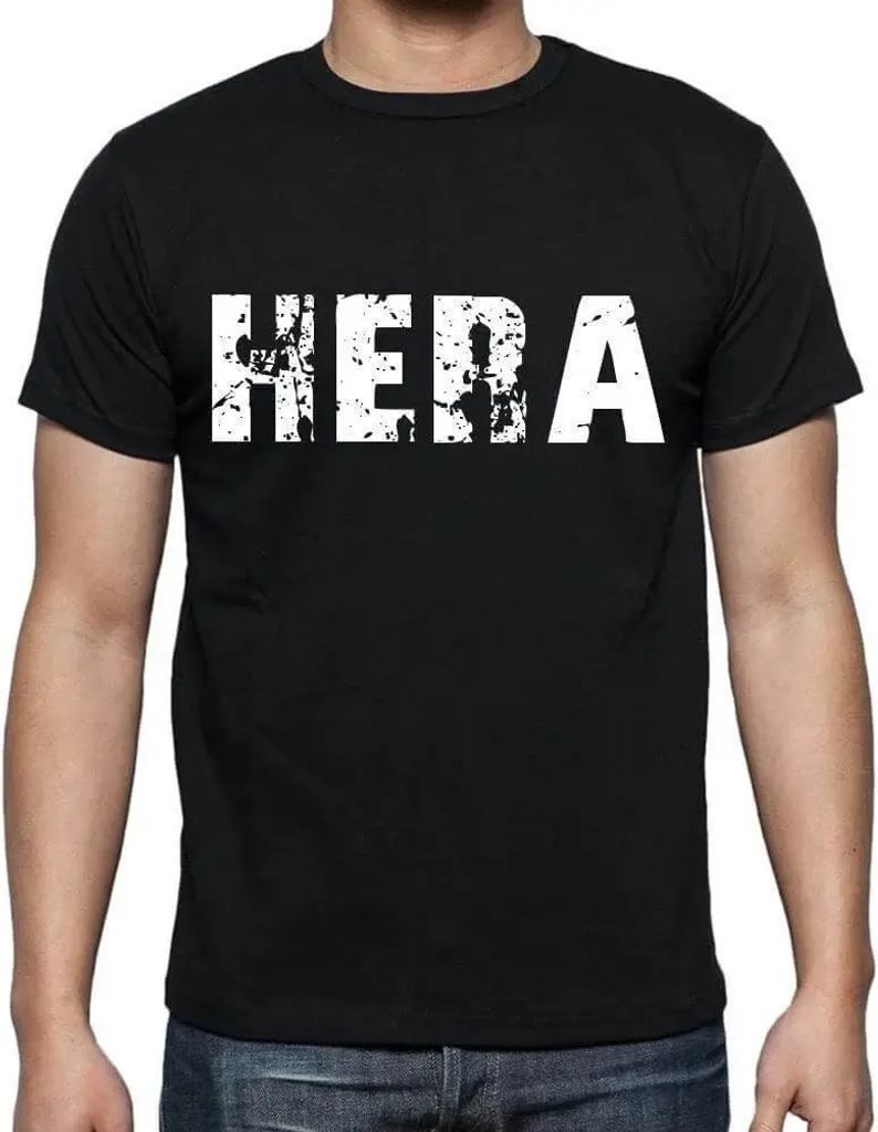 Herren Grafik T-Shirt Hera Öko-Verantwortlich Vintage Jahrgang Kurzarm Lustige Druck Geburtstag Geschenk Mann