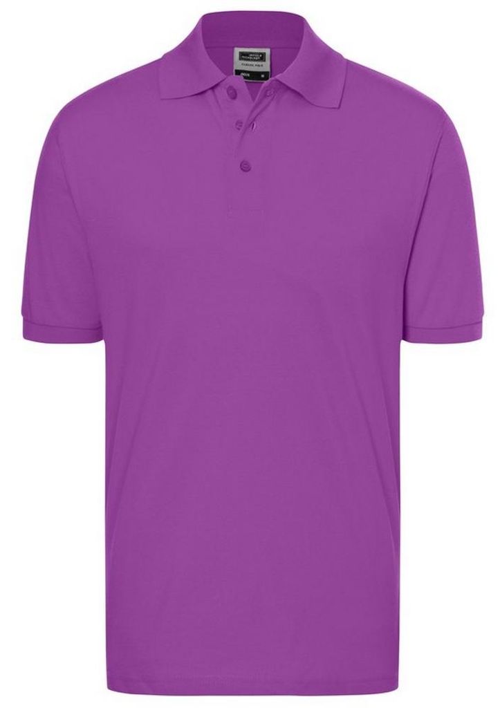 James and Nicholson - "Classic" Poloshirt für Herren LT2604 (M) (Violett)