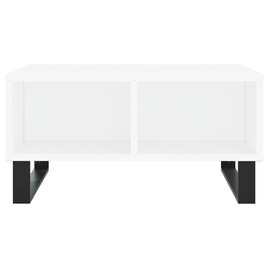 Arreda con Stile: Tavolino Bianco 60x60x30 Legno Best Möbel Cloris - 4