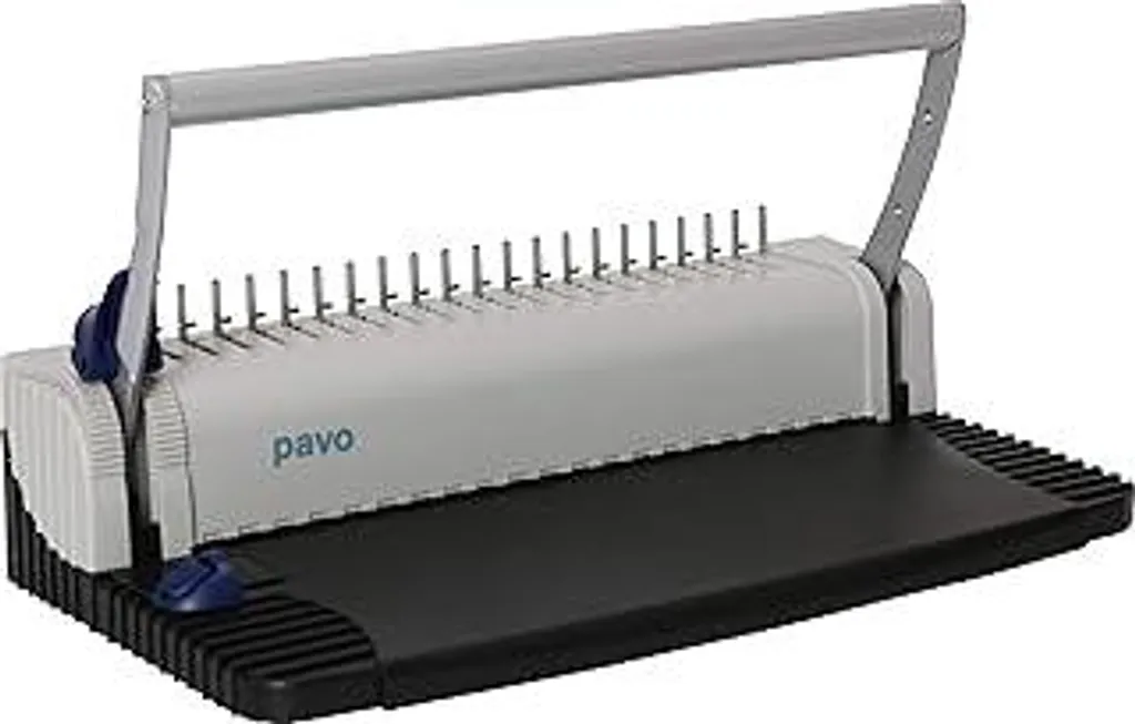 Pavo Rilegatrice Manuale A4 fino a 150 Fogli - Kit 75 Pezzi Incluso