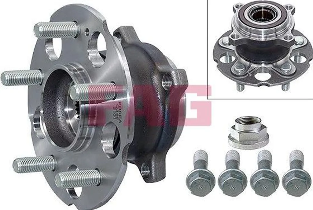 Éliminez le bruit de roue arrière CR-V avec le Kit FAG 713 6179 00 OE