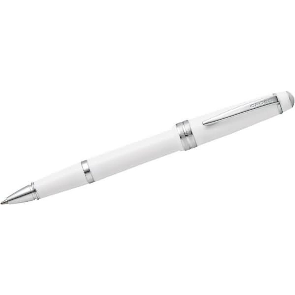 Cross Rollerball Bailey Light Weiss-Lack/Chrom, aus Kunststoff