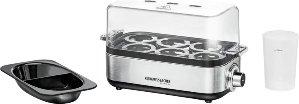 Eierkocher ER 600, Edelstahl, für 1-6 Eier, elektronischer Produktbild 