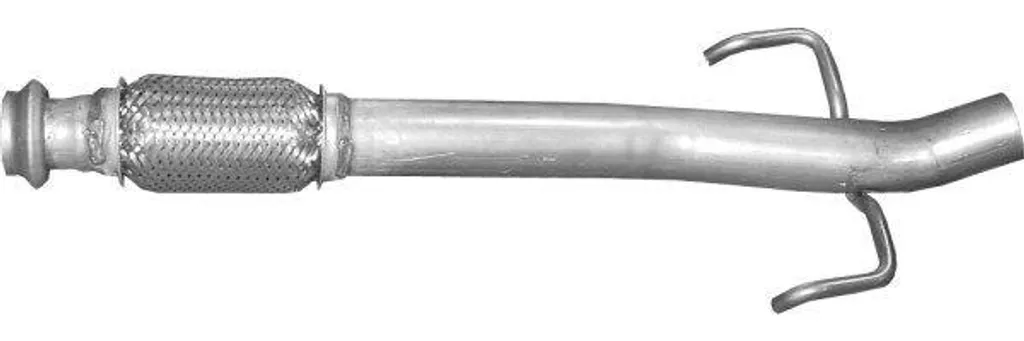 Tube d'échappement pour catalyseur POLMO 19176 compatible avec la 207 OE