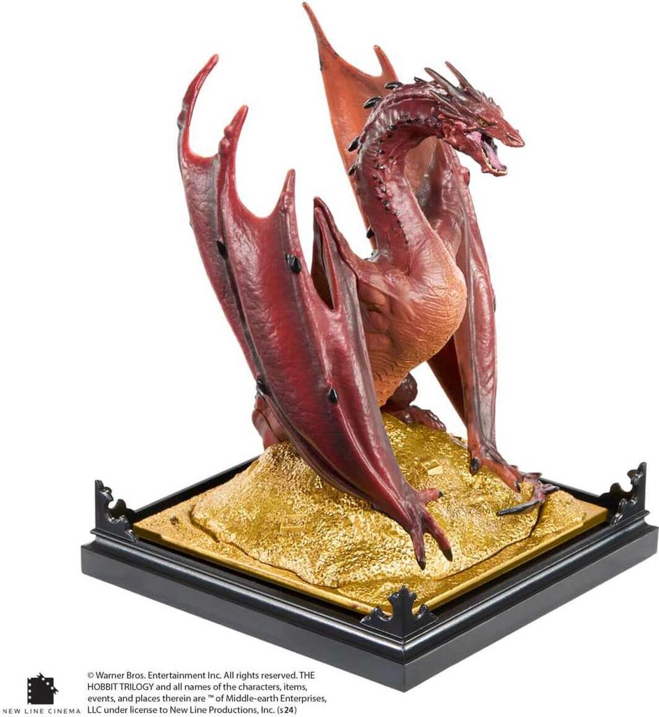 Herr der Ringe Diorama Figure Smaug 17 cm Produktbild 