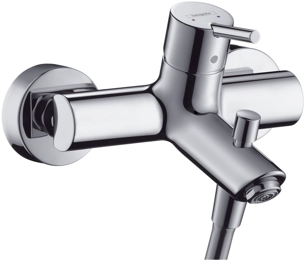 hansgrohe Einhebel-Wannenmischer TALIS DN 15, Wandmontage chrom