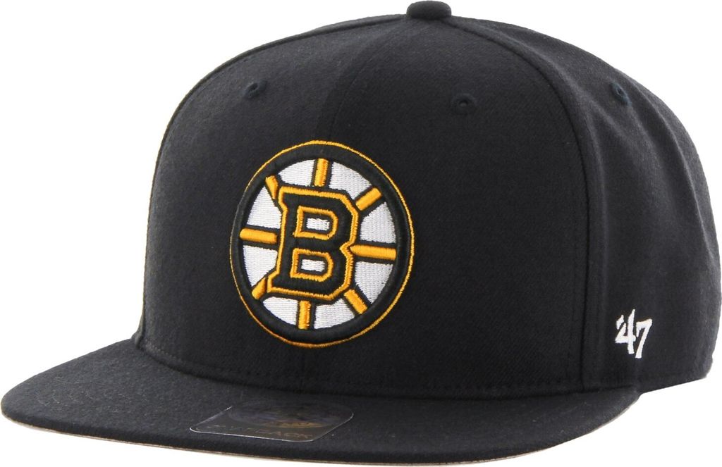 47 Brand Snapback Cap - CAPTAIN Boston Bruins, farbe: schwarz, OSFA