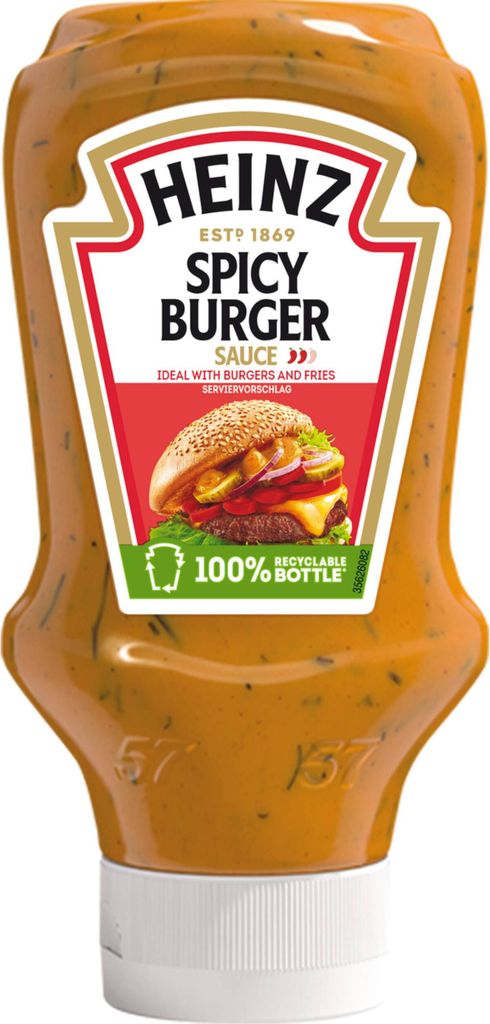 Heinz Spicy Burger Sauce, Mexican Style 400ml Produktbild 