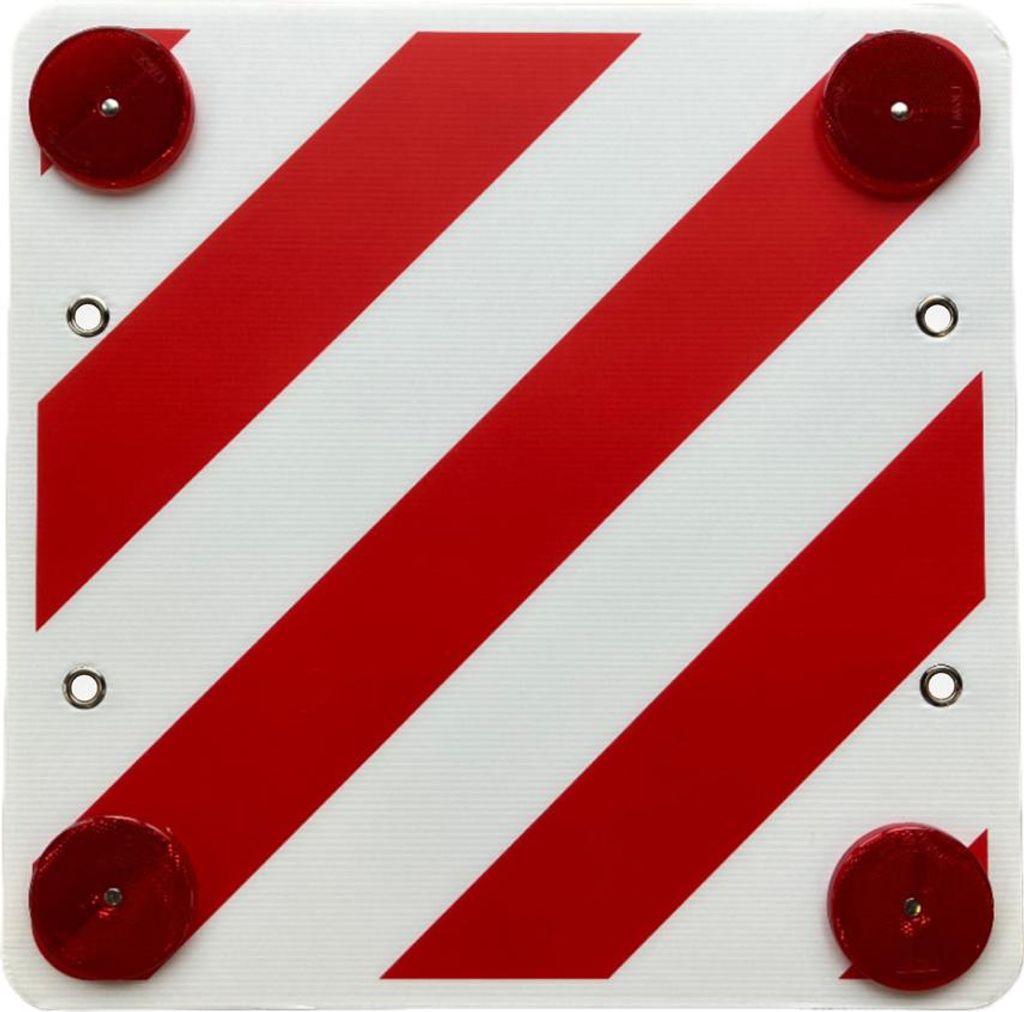 IWH 97604 Plastová výstražná značka IWH, 500 x 500 mm, bílá Obrázek produktu 