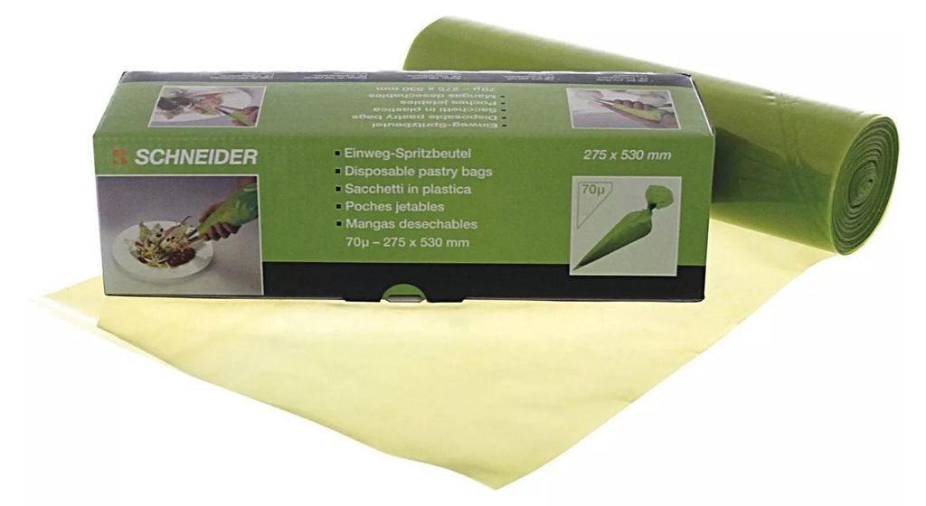 Einweg-Spritzbeutel doppelt extrudiert LxB: 530 x 275 mm, 100 Stück im Karton