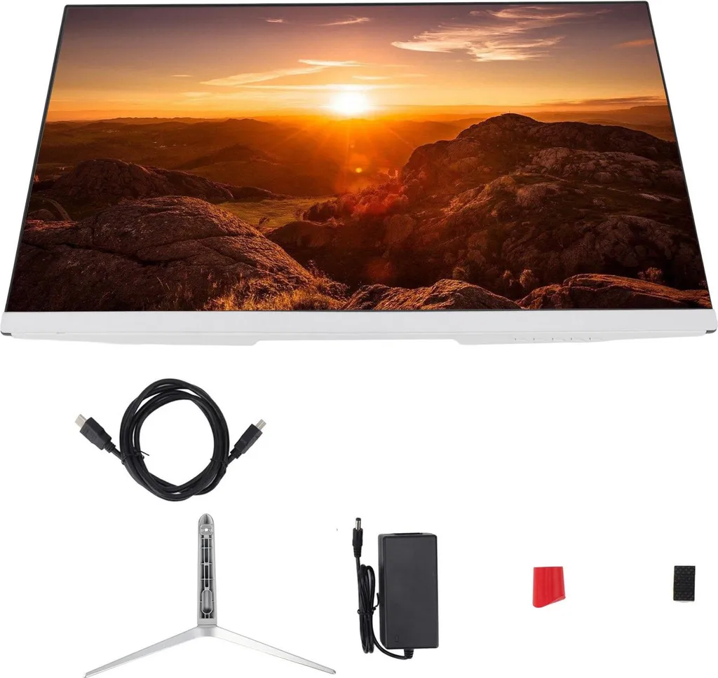 Moniteur 21,5 pouces 16:10 75Hz Full HD Ultra Slim avec ports VGA et DC