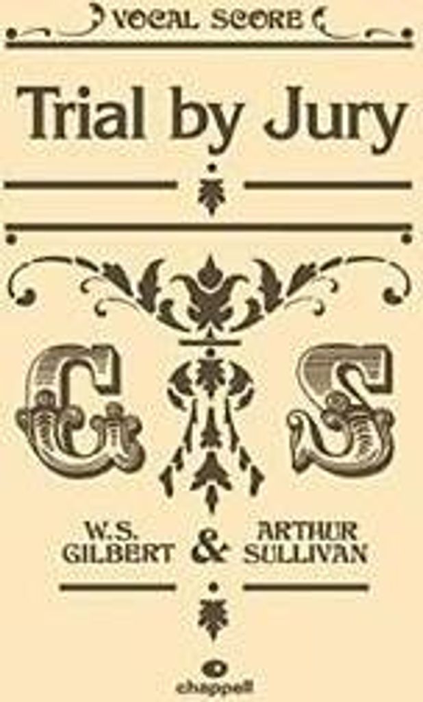 Trial By Jury (Vocal Score)