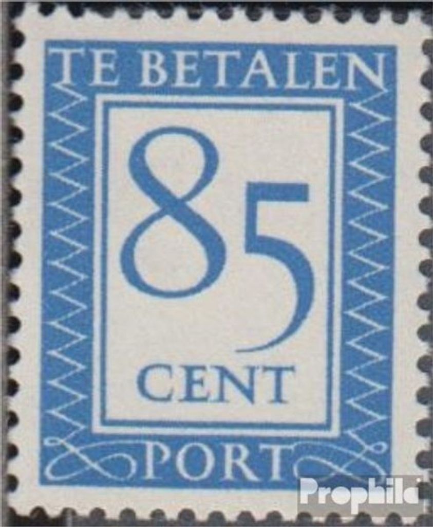 Briefmarken Niederlande 1947 Mi P99X postfrisch Portomarke