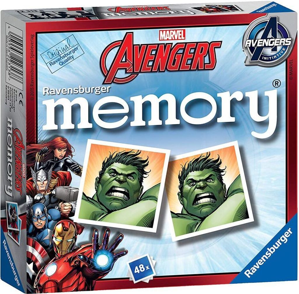 Mini Memory® | 48 Bildkarten | Marvel Avengers | Produktbild 