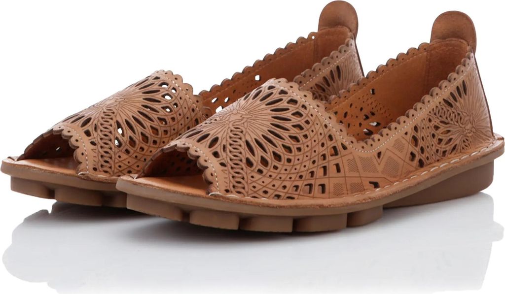 Gemini Damen Slipper braun Größe 41