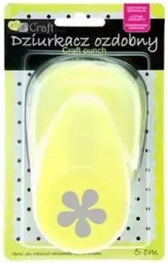 Punzone Decorativo Grande 5cm: Fustella Fiore per Eventi e Party