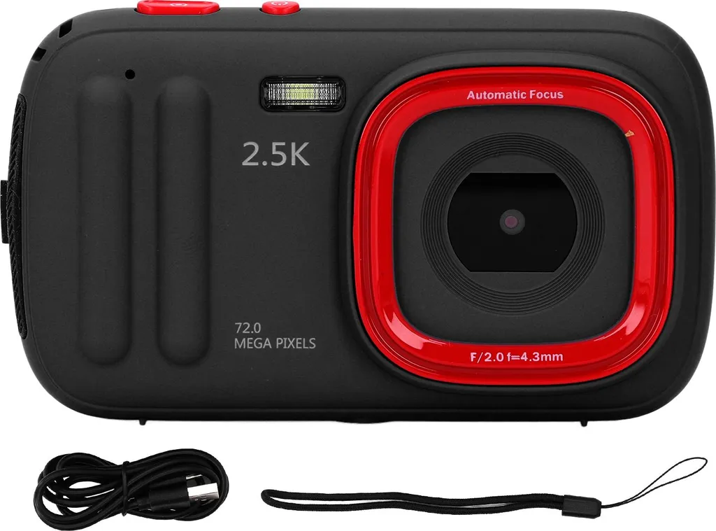 Recensione Fotocamera Compatta 72MP 2.5K - Zoom 16x e Anti-Shake