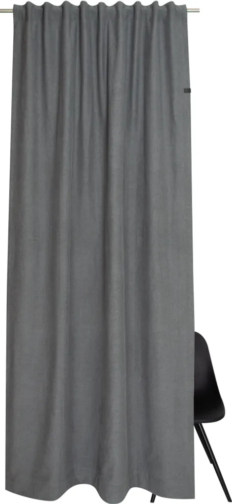 Schöner Wohnen Tenda con nastro a scomparsa Solo Colore grigio Dimensioni 130x250cm