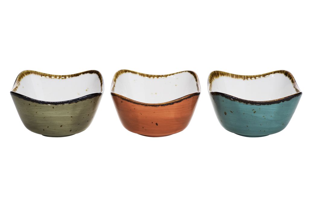 Cosy & Trendy Dipschalen Brisbane 8.5 x 8.5 cm - 3 Stück