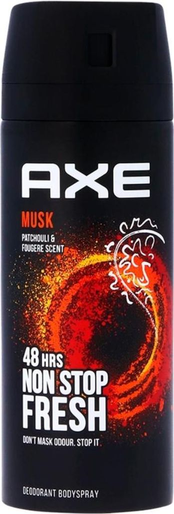 Axe - Deodorant Bodyspray - 48 Stunden Non Stop Fresh - Moschus - Patchouli & Fougere - 150 ml - 1 Stück