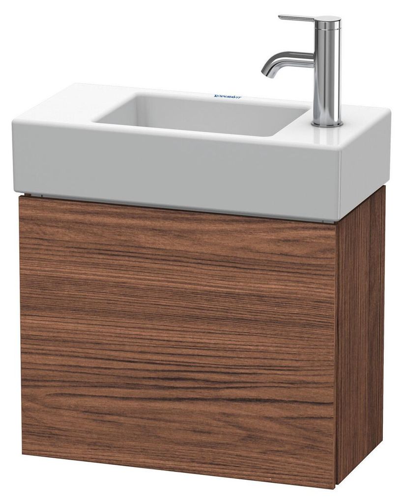 Duravit L-Cube Waschtischunterbau wandhängend, 1 Tür, Anschlag rechts, 480x400x240mm, LC6246R2121