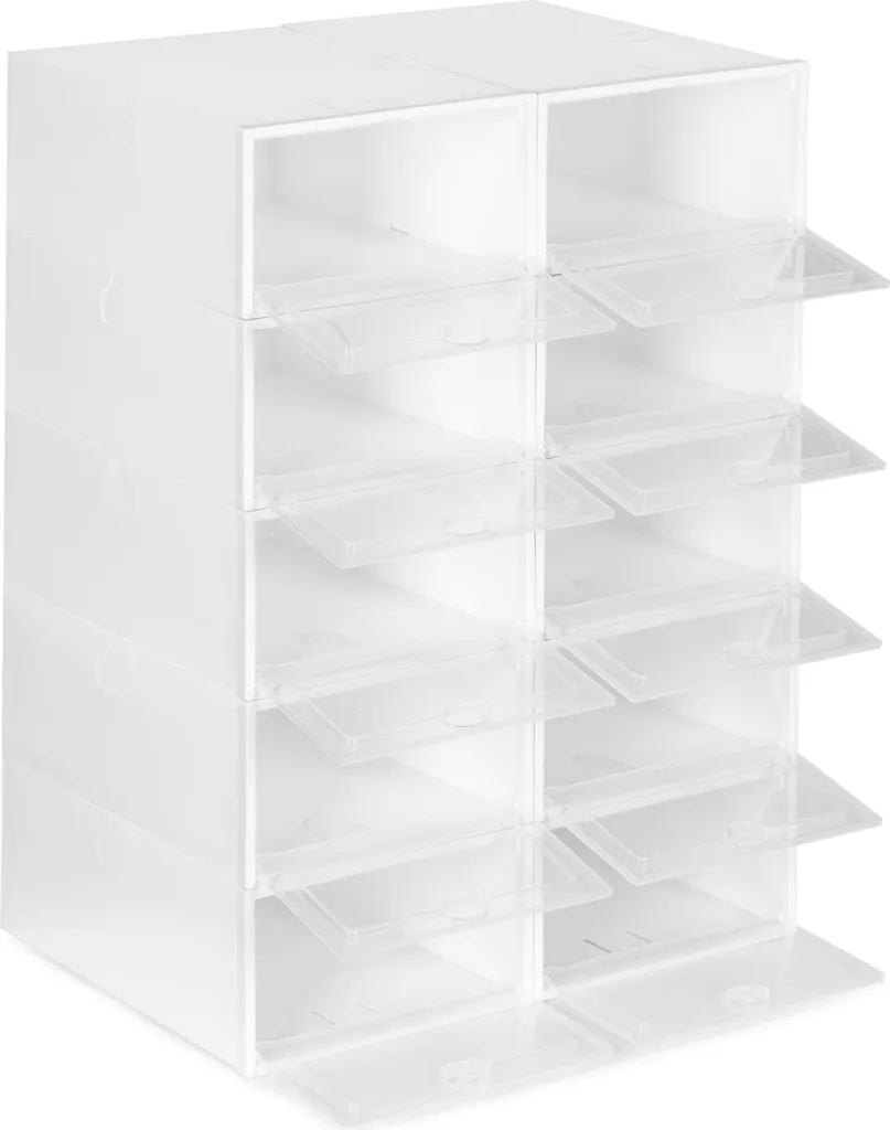 Rangement chaussures modulaire pour entrée étroite et dressing moderne - 4