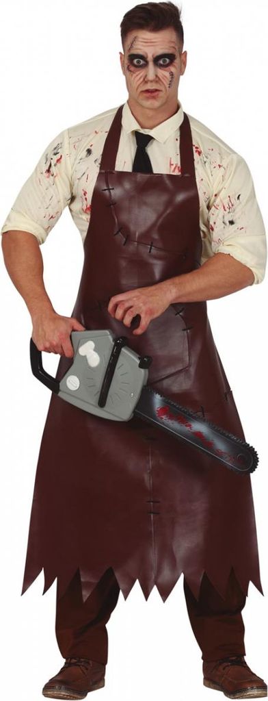 Halloween Kettensägen Serienkiller Herren Kostüm Größe: L