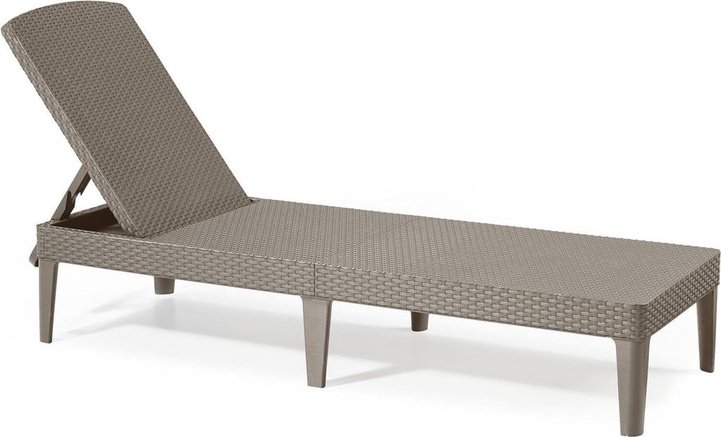 Keter Garden Lounger Chaise de plage pliante Beige Image du produit 