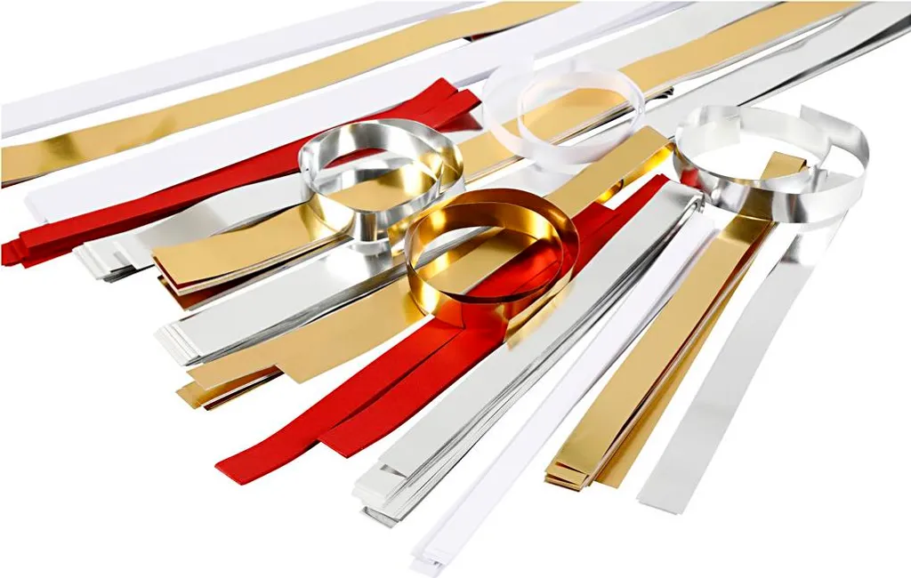 Strisce di carta, 10+15+25 mm, 1 assortimento