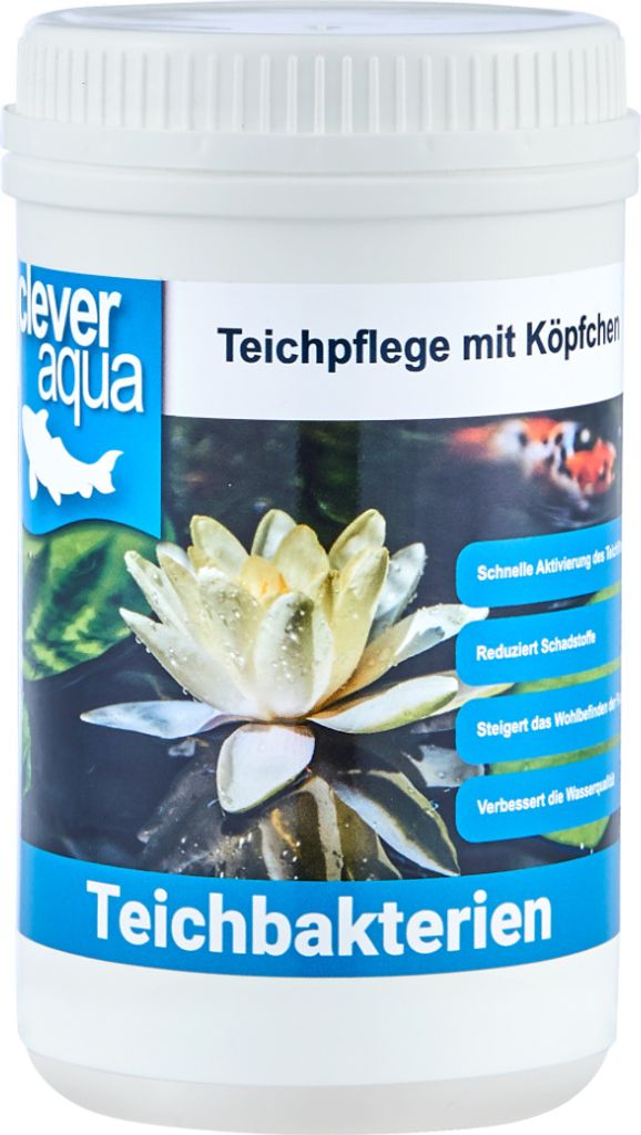 Clever Aqua Teichbakterien 1.000ml natürliche  Produktbild 