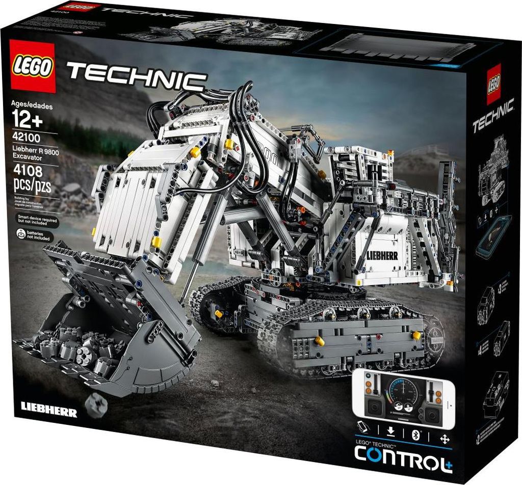 LEGO Technic Pelle Liebherr R 9800 - 42100 Image du produit 