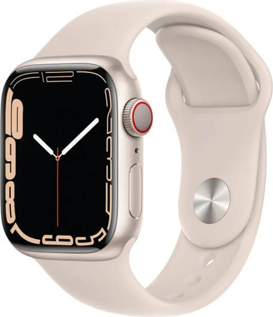 Montre Connectée Apple Watch Series 7 GPS 32 Go avec Écran Tactile OLED