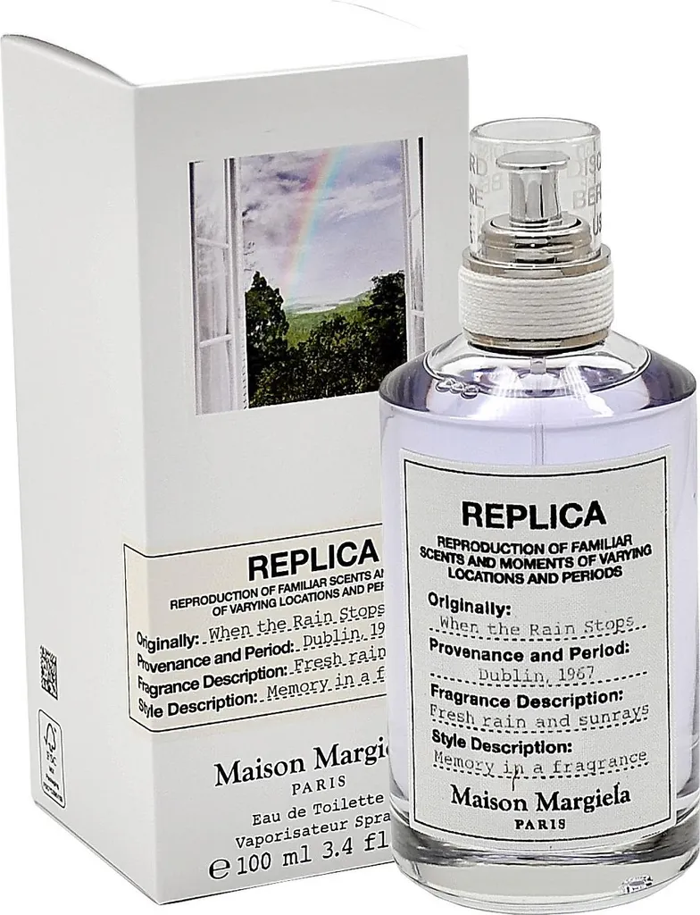 When the Rain Stops Replica Margiela 100 ml senteur boisée fraîche
