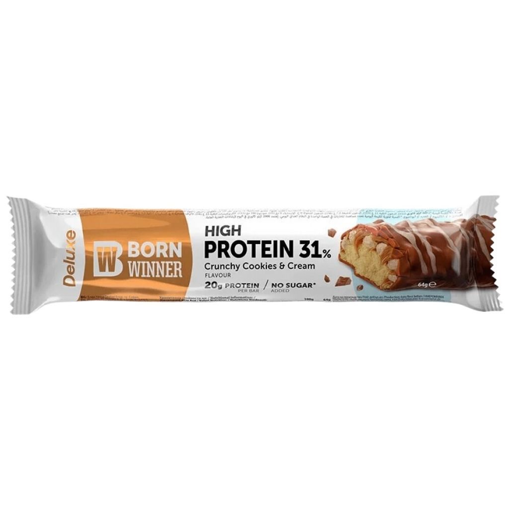 Barres protéinées Born Winner Deluxe Crunchy 31 Image du produit 