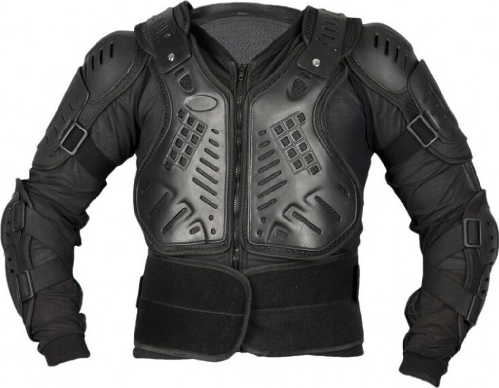 Protektorenhemd Protektorenjacke Brustpanzer Mountain Bike Protektoren Biker (XL)