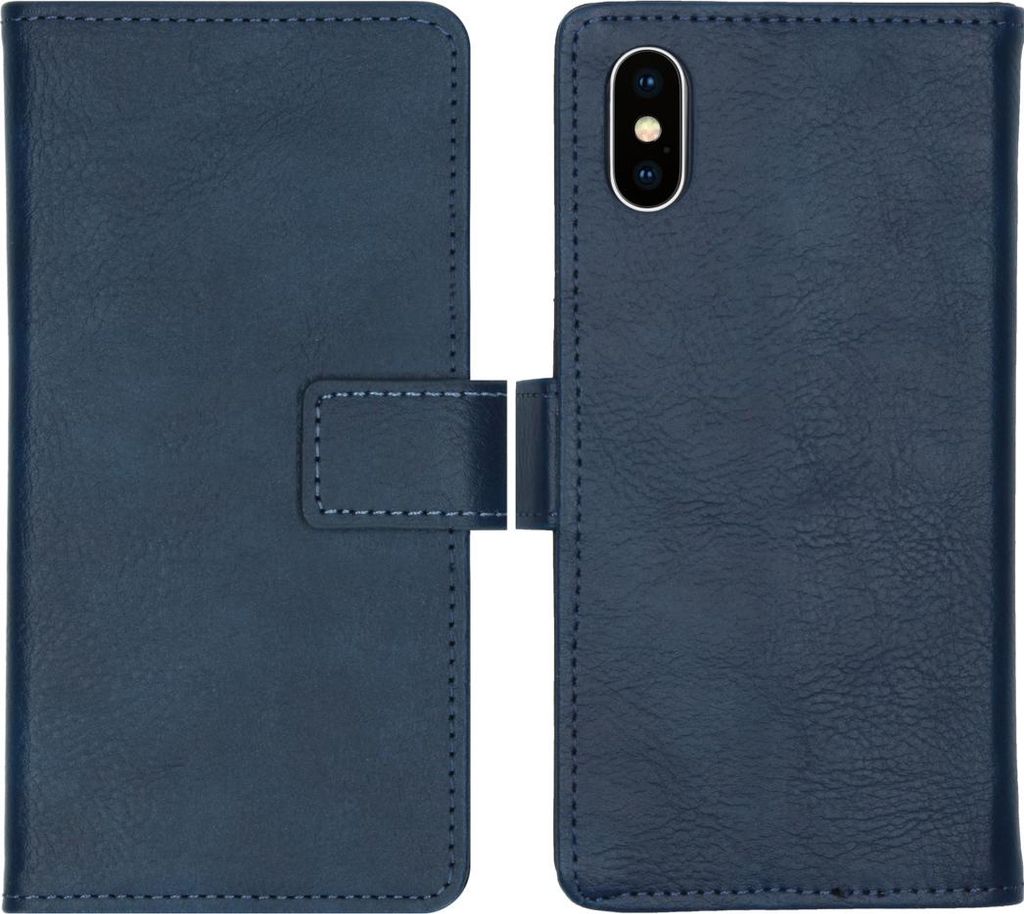 imoshion Klapphülle iPhone X / Xs - Dunkelblau