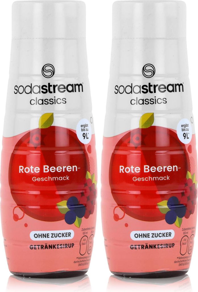 SodaStream Getränke-Sirup ohne Zucker Rote Beeren Geschmack Produktbild 