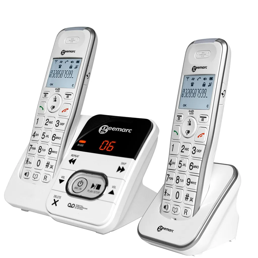 Téléphone amplifié Geemarc Amplidect 295-2 à grosses touches - 4