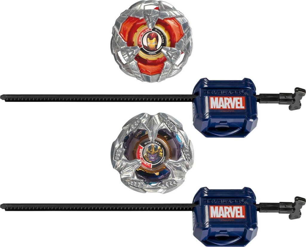 Beyblade X Marvel Collab Iron Man 4-80B vs. Thanos 4-60P, 8 Produktbild 