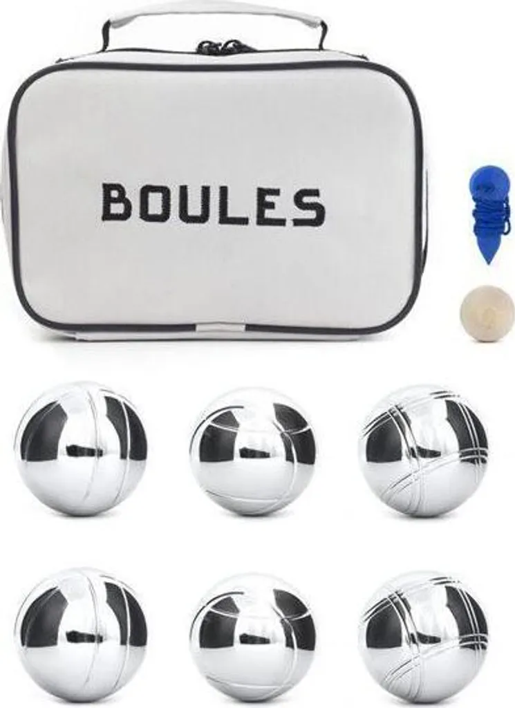 Jeu de pétanque de voyage Kikkerland GG80-L compact pour vos vacances et sorties