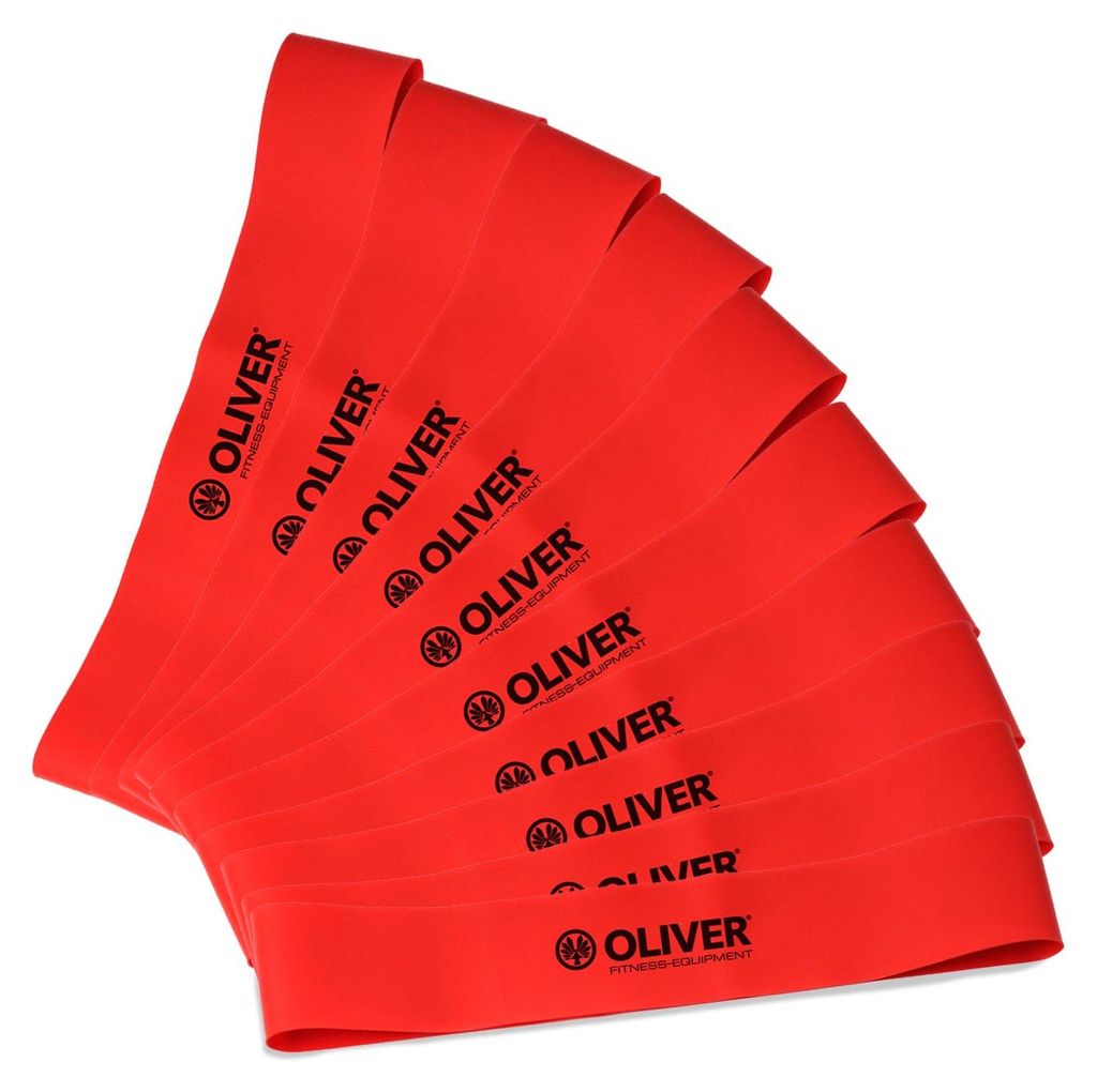 Oliver Rubber-O Fitnessband, extra breit, 10er Paket, 27.5 Produktbild 