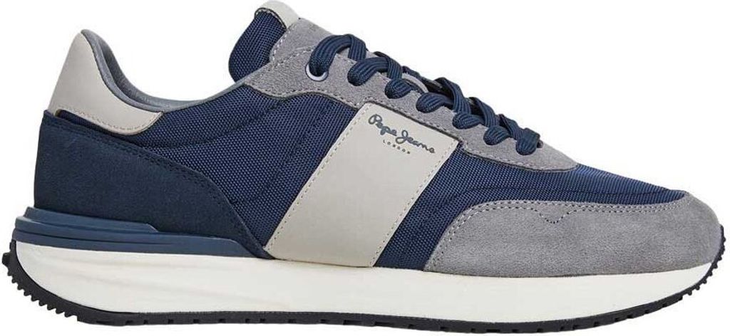 Pepe Jeans Buster Supra Sportschuhe Blau EU 43 Mann Blau EU 43