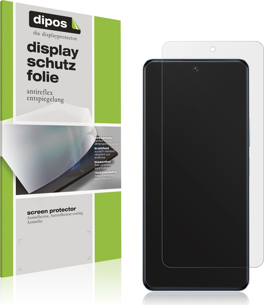 5x Schutzfolie für VIVO Y77 Display Folie matt Displayschutzfolie