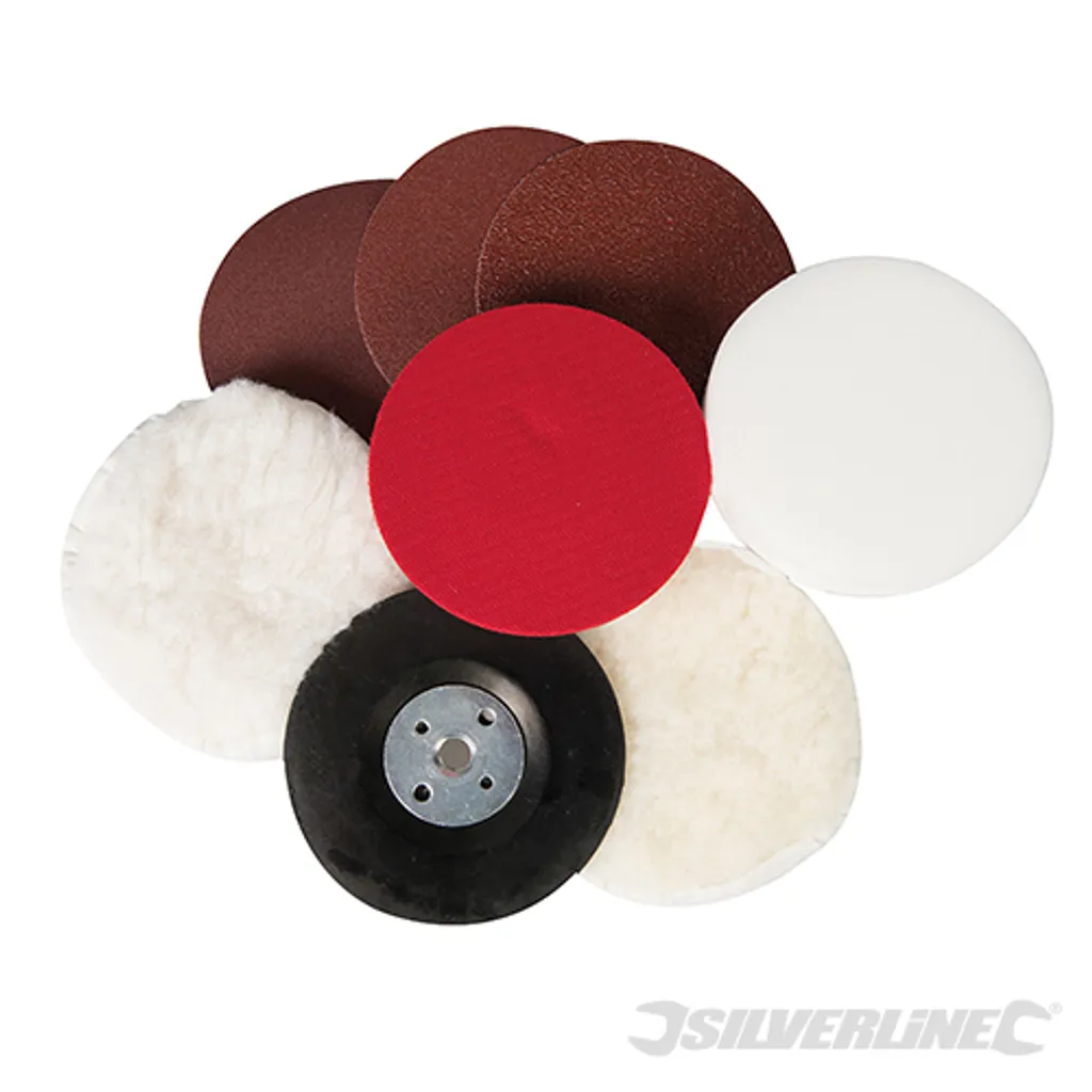 Accessoires de ponçage et de polissage Silverline pour outils rotatifs