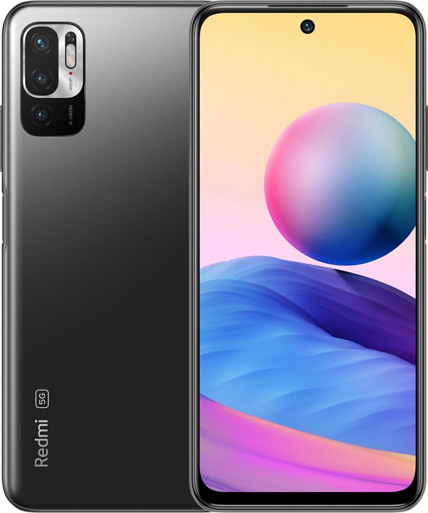 Xiaomi Redmi Note 10 Dual Sim 5G 4+64GB graphite gray DE Produktbild 
