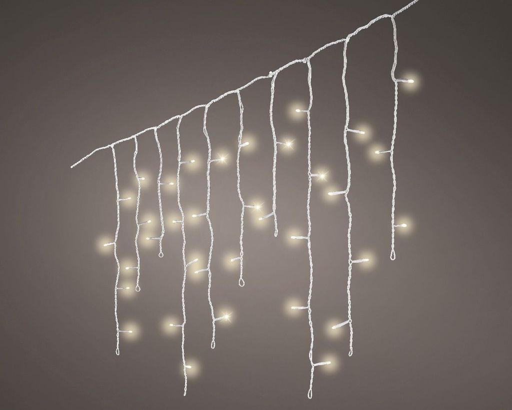 Kaemingk LED Lichtervorhang Icicle Lights 175 Lichter 7,5 m Produktbild 